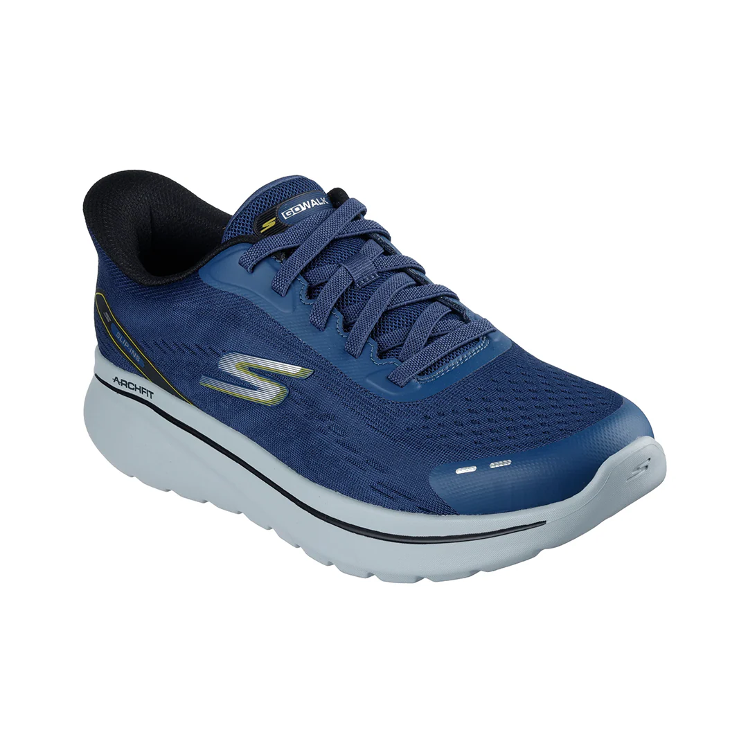 SKECHERS Slip-ins Relaxed Fit GOwalk Arch Fit N-Joy- Nobend Men's Lifestyle Shoes Navy 217075-NVY - Image 4